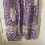 POL Women's Purple Patchwork Joggers Photo 5