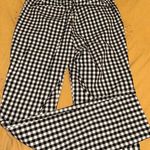 ZARA Black And White Pants Photo 1