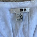 Amuse Society NWT  Beach Vida Bling Cleo White Cotton Mini Dress in Small Photo 5