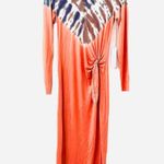 Young Fabulous and Broke  Dress XS NWT Long Sleeve Tie Dye Henna Pluto Photo 0