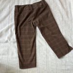 Copper Key  Y2k Brown Plaid Capris Photo 5