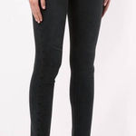 RE/DONE Originals High Rise Ankle Crop Jeans Faded Black 25 Raw Hem Button Fly Photo 0