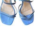 J.Crew Leather Strap Sandal Hydrangea Blue Sz 8.5 Photo 2