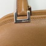 Gucci Tan Leather Jackie Push Lock Dual Zipper Rolled Handle Bag MINT CONDITION Photo 15