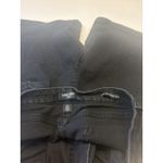 Nine West  Womens High Rise Cuffed 5" Bermuda Denim Jeans Shorts Size 10 Black Photo 4