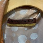 Vintage Friitala Cognac Brown Leather Bomber Jacket 10 Photo 2