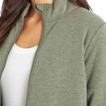 Three Dots  Olive Green Quilted Jacket Photo 1