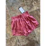 Nike  One Dri-FIT High-Waisted Brief-Lined Printed Shorts Canyon Pink Size Small Photo 3