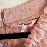 Juicy Couture Dress Peach-Pink w/ Gold Cinched Sleeveless Halter Dress Sz L EUC Photo 5