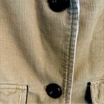 Merona LADIES CORDORY CAMEL BLAZER CHOCOLATE BROWN WOOD BUTTONS SIZE MED VTG Photo 7