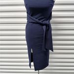 Hello Molly One Shoulder Dress Women's Small Blue Party Going Out Wedding Photo 4