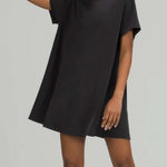Lululemon Black All Yours T-Shirt Dress *Softstreme *8* Photo 0
