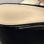 Calvin Klein  Black Patent Wedge Sandals Photo 5