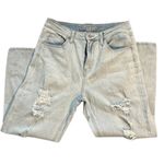 Wild Fable  HIGH RISE MOM JEAN DISTRESSED WOMENS SIZE 8 Photo 2