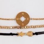 Free People new Loren Olivia ➪ aso FP ➪ 14KGP Boho Arrow Bracelet 3 Piece Set ➪ Photo 7