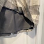 Tommy Hilfiger Size 10 Wool Blend Lined Gray Gold Metallic Plaid Pencil Skirt Photo 7