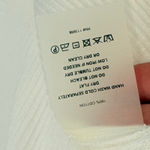 margaret o'leary  Pullover Sweater in White Coastal Minimalist Small Fall Casual‎ Photo 3