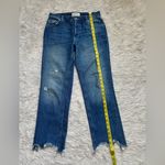 We The Free Free People Blue Women’s Maggie Ripped Straight Leg Jeans Size 25 Photo 10