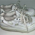 Skechers Shape-Ups 11800 Womens Toning Walking Shoes Sneakers 7 White Leather Photo 5