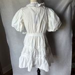 En Saison Loren White Ruffle Wrap Minidress Size L Short Sleeve Summer Sundress Size L Photo 8