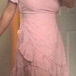 INA Pink Wrap Dress  Photo 0