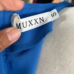 Muxnn Suddenly Fem Inspired Perfect Blue Peplum Dress Photo 6