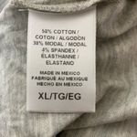 Hiatus  grey half puff sleeve v-neck tee XL new Photo 5