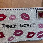 Dear Lover White and Red Crossbody Bag Photo 9