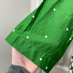 NWOT Dress Barn‎ women’s green white dot wide sleeve peacoat jacket large Photo 1