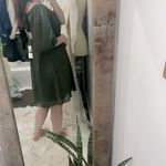 None Boho Green Women's Dress size large new with tags Photo 3