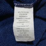 FANG Blue Short Sleeve Loose Top Sz XS EUC Photo 2