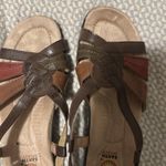 Earth Spirit  Leather Sandals Womens 8 Multi Color Comfort Walking Strappy Shoes Photo 7