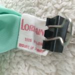 Vintage Lorraine Seafoam Green Short Sleeve Housecoat Robe Photo 8