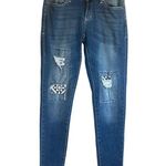 Dear John Dear John American Classic Distressed Patch Denim Jeans Women's Photo 0