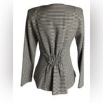 Vintage Byer Too! Women's Houndstooth Fitted Blazer Jacket Black & White Size 11 Photo 13