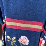 Anthropologie  Sparrow Fair Isle Floral Sweater with Tie Size Medium Photo 7