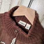 Cato Vintage Y2K Suede Leather Ribbed Double Zip Jacket Faux Fur Penny Lane XL Photo 3