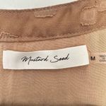 Mustard Seed Women’s Medium Ruffle Boho Long Sleeve Dress Photo 2