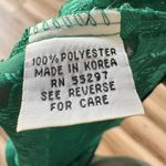 Virgola Italia Shirt Medium Green ShortSleeve Button Up Geometric Collared Retro Photo 8