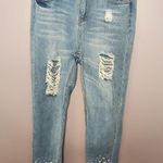 Hayden  Destroyed and Pearl Denim Jeans Size Medium Style H6214 Photo 0
