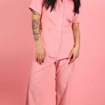 NOOWORKS Corduroy Coveralls, Pink, XXS Pink Photo 1