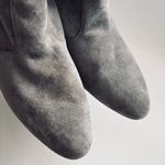 White Mountain  Suede Heeled Ankle Bootie Grey Size 7.5 Photo 3