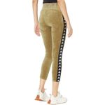Kappa  Olive Green 222 Banda Stele Rhinestone Leggings, L NWT Photo 1