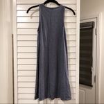 Madewell  Blue Solid Casual Tank Sun Shirt Tank Shift Dress XS Photo 5