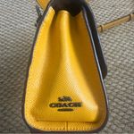 Coach  Tilly Satchel 23 Crossbody Purse Yellow Photo 8