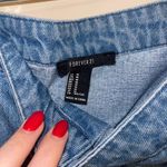 Forever 21 Fringe Jean Skirt Photo 2