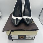 Pleaser Heel Black White Seduce 425 4" Pump Stiletto Pole Size‎ 9 Dust Bags Photo 4