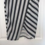 Olivia Blu  Striped Tulip Skirt Black White Size S Photo 2