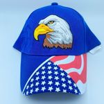 Amrita Singh American Eagle Patriotic Baseball Cap By Photo 0