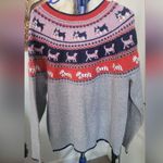 Holiday Time NWOT  Fair Isle Dog Sweater XL Photo 5